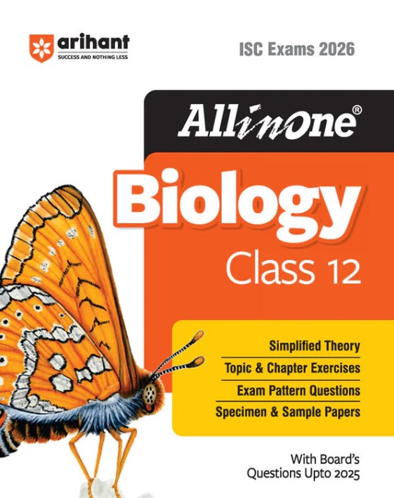 ISC All in One Biology Class 12 Exam 2026